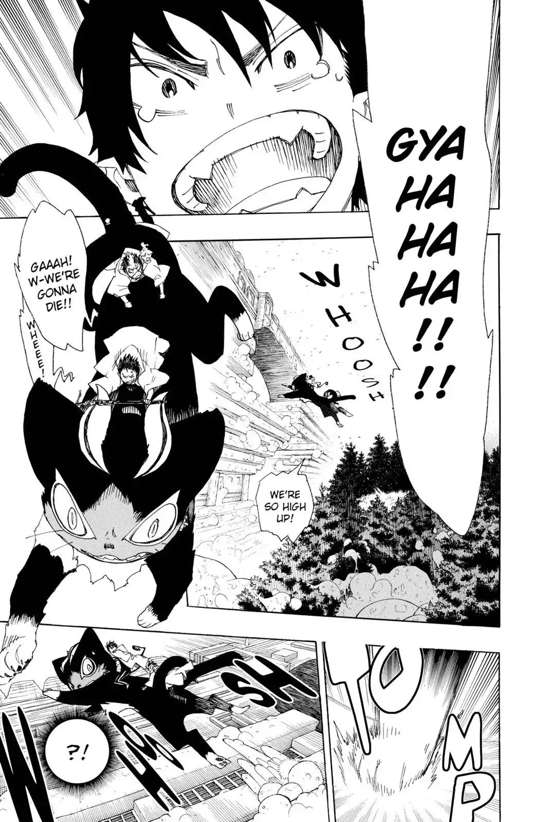 Ao no Exorcist Chapter 29 page 3 - Chapter 29: Barrier Spell