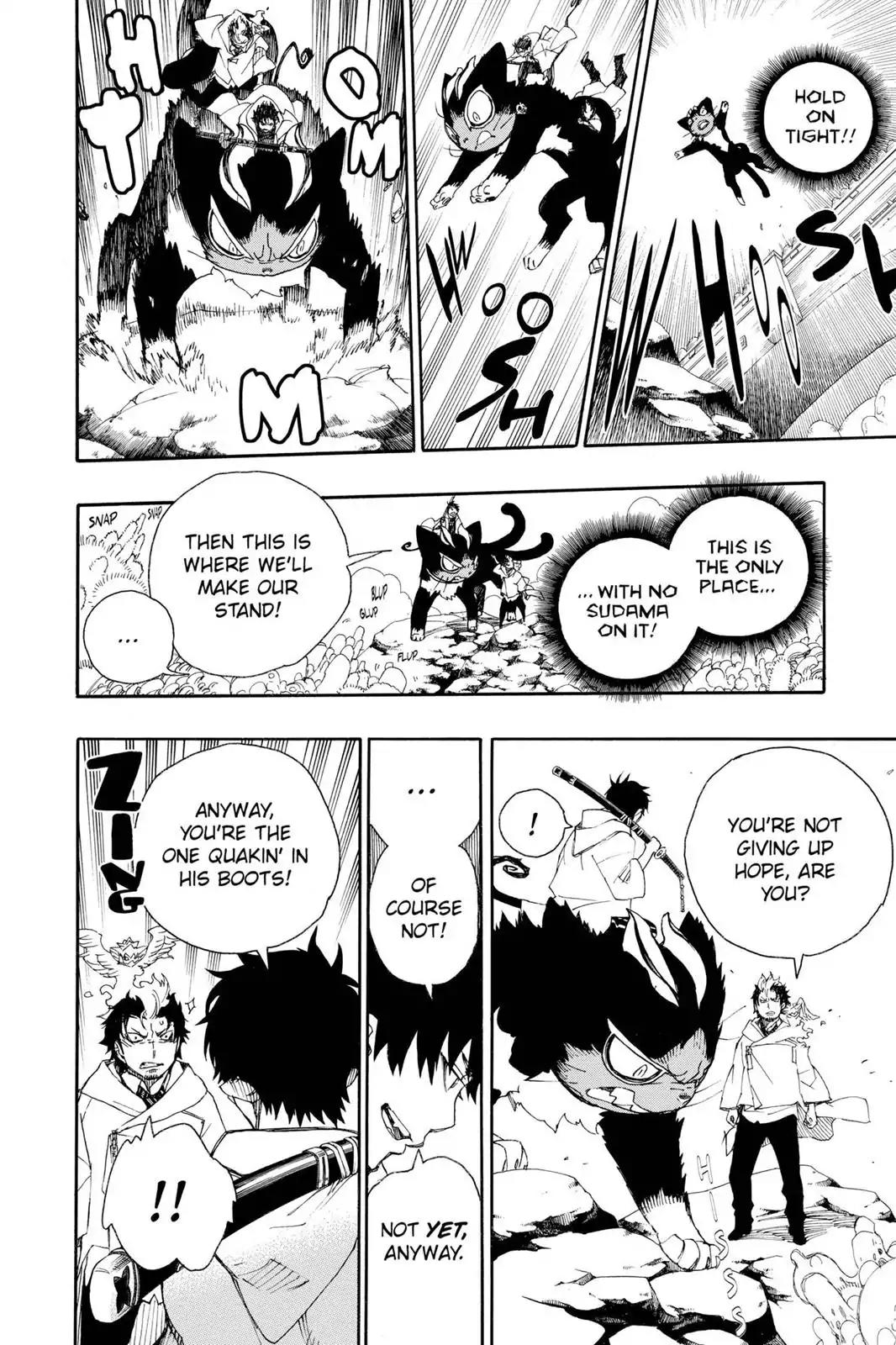 Ao no Exorcist Chapter 29 page 6 - Chapter 29: Barrier Spell