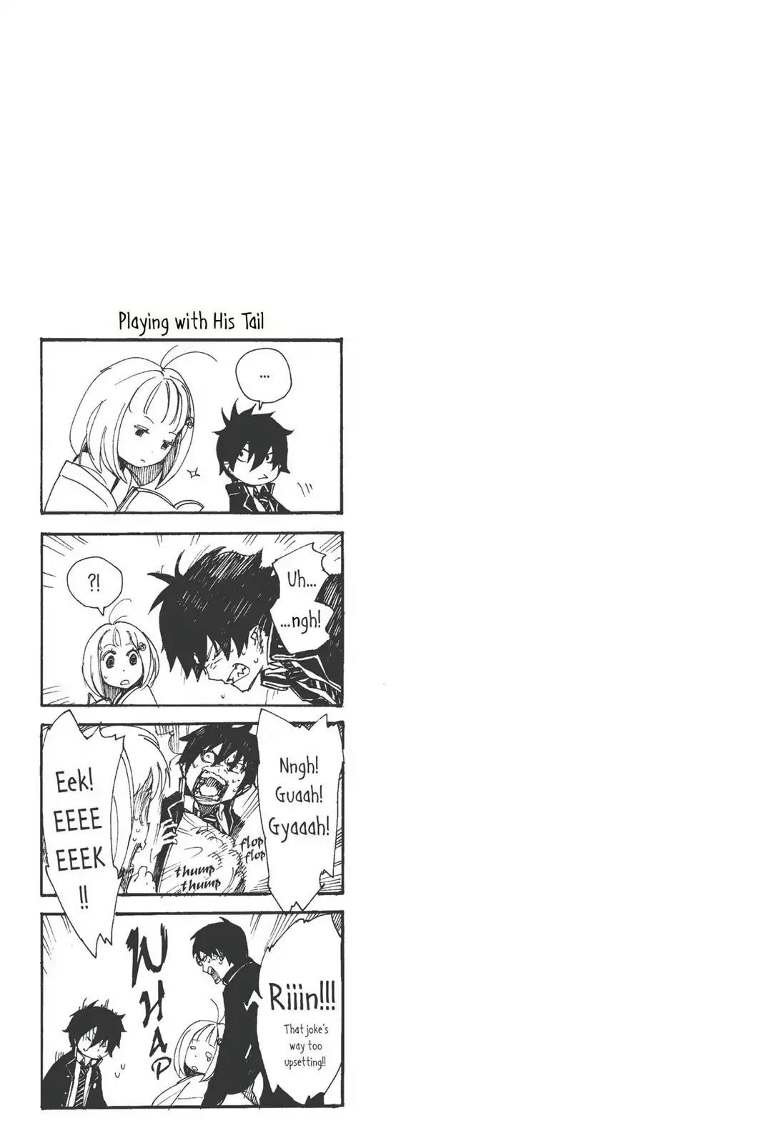 Ao no Exorcist Chapter 3.5 page 13 - Vol.1 Chapter Bonus: Character Case Files, Illustrated Guide to Satan & Initial Setting Images
