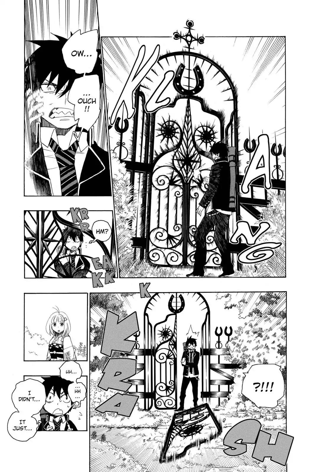 Ao no Exorcist Chapter 3 page 11 - Chapter 3: The Garden of Amahara