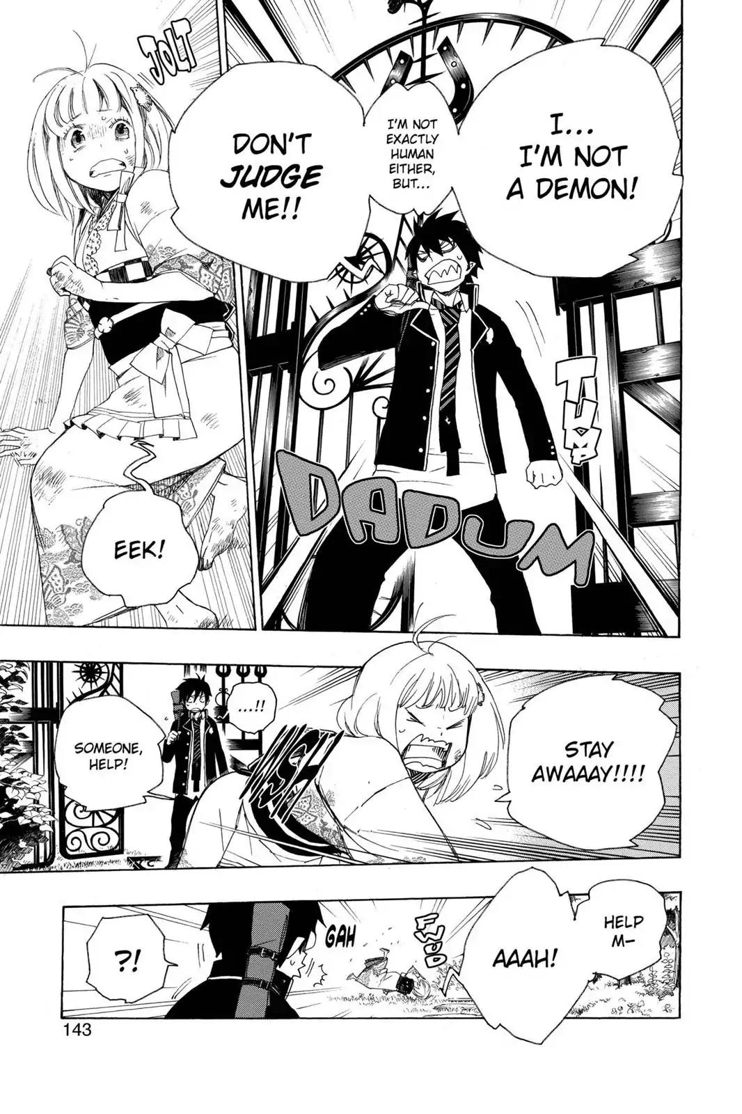 Ao no Exorcist Chapter 3 page 13 - Chapter 3: The Garden of Amahara