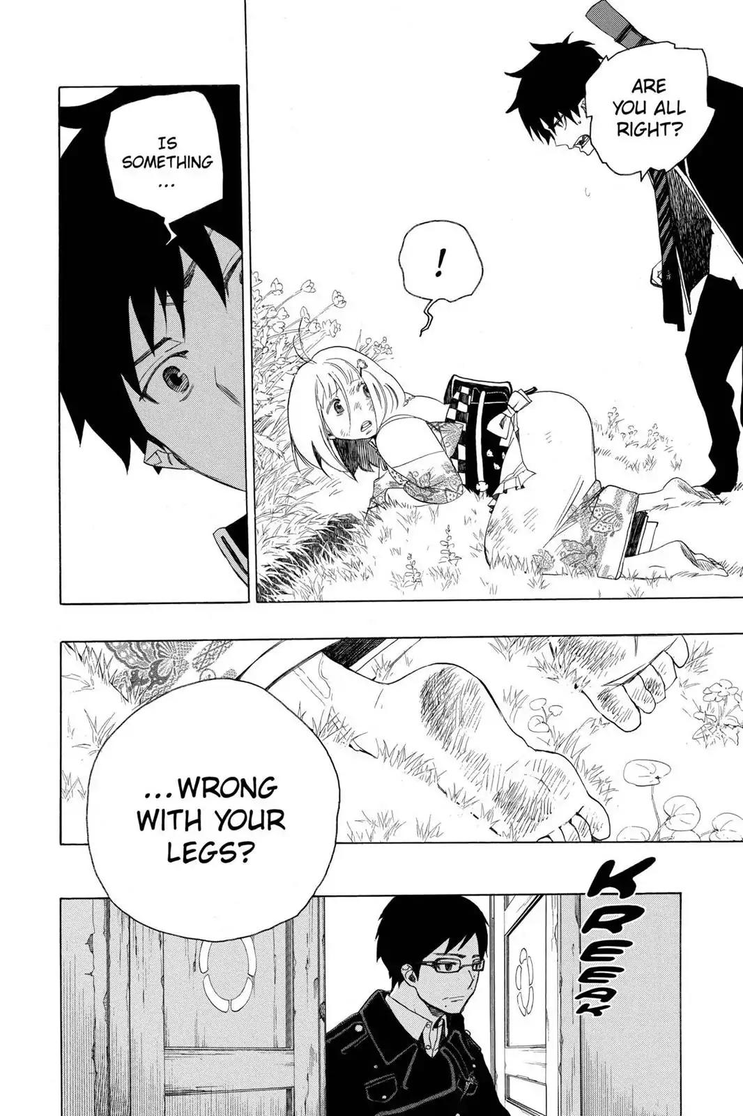 Ao no Exorcist Chapter 3 page 14 - Chapter 3: The Garden of Amahara