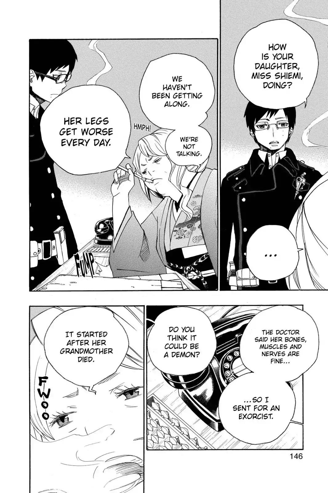 Ao no Exorcist Chapter 3 page 16 - Chapter 3: The Garden of Amahara