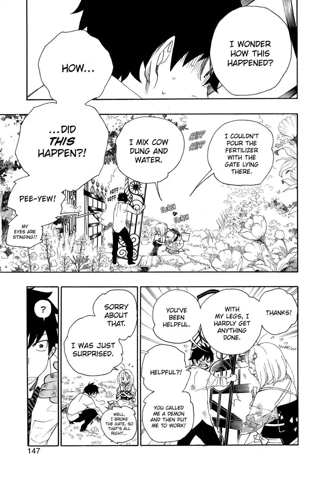 Ao no Exorcist Chapter 3 page 17 - Chapter 3: The Garden of Amahara