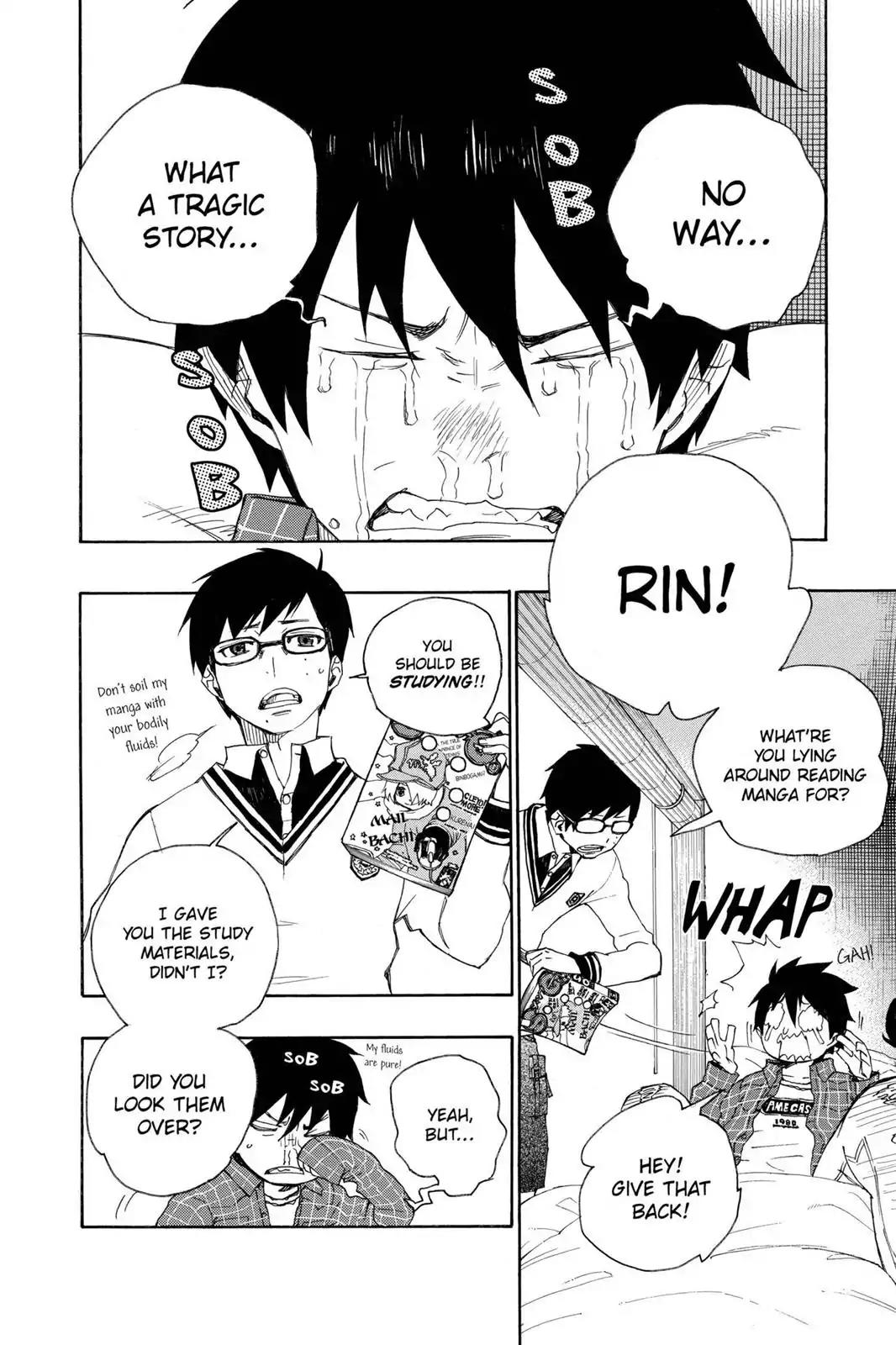 Ao no Exorcist Chapter 3 page 2 - Chapter 3: The Garden of Amahara