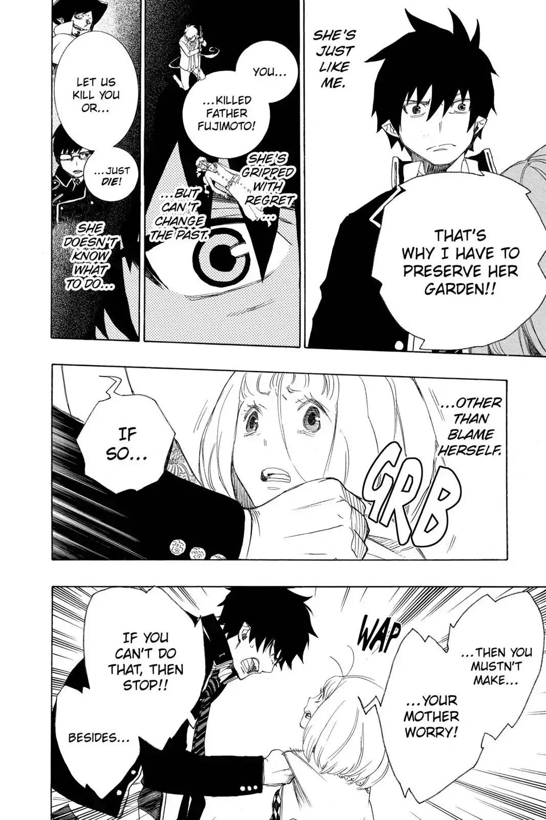 Ao no Exorcist Chapter 3 page 36 - Chapter 3: The Garden of Amahara