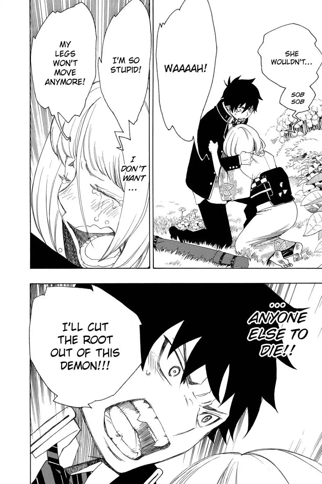 Ao no Exorcist Chapter 3 page 38 - Chapter 3: The Garden of Amahara