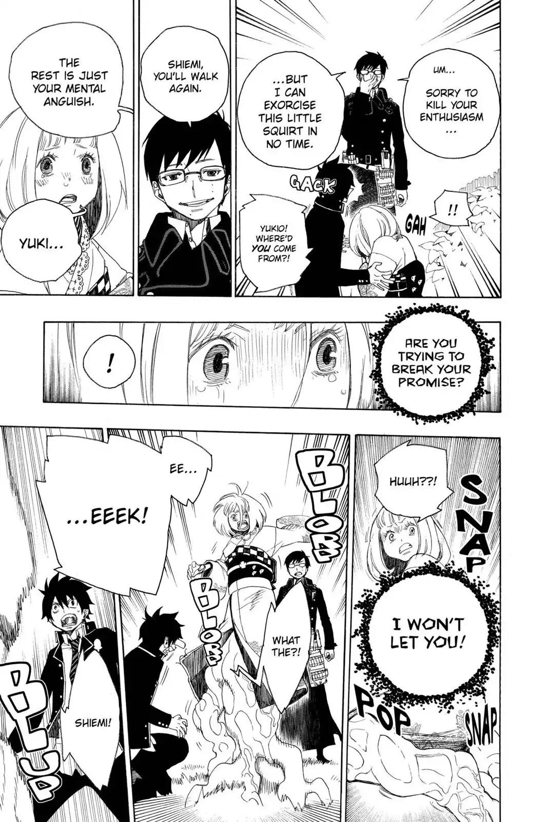 Ao no Exorcist Chapter 3 page 39 - Chapter 3: The Garden of Amahara