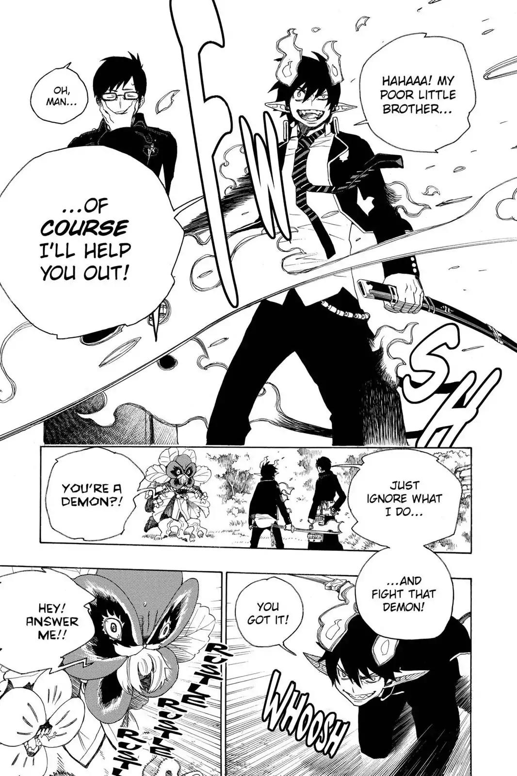 Ao no Exorcist Chapter 3 page 41 - Chapter 3: The Garden of Amahara