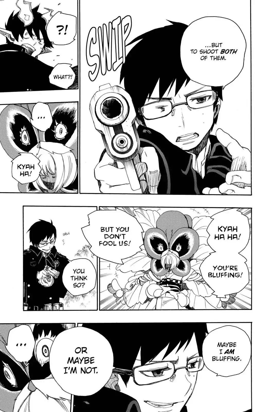 Ao no Exorcist Chapter 3 page 43 - Chapter 3: The Garden of Amahara