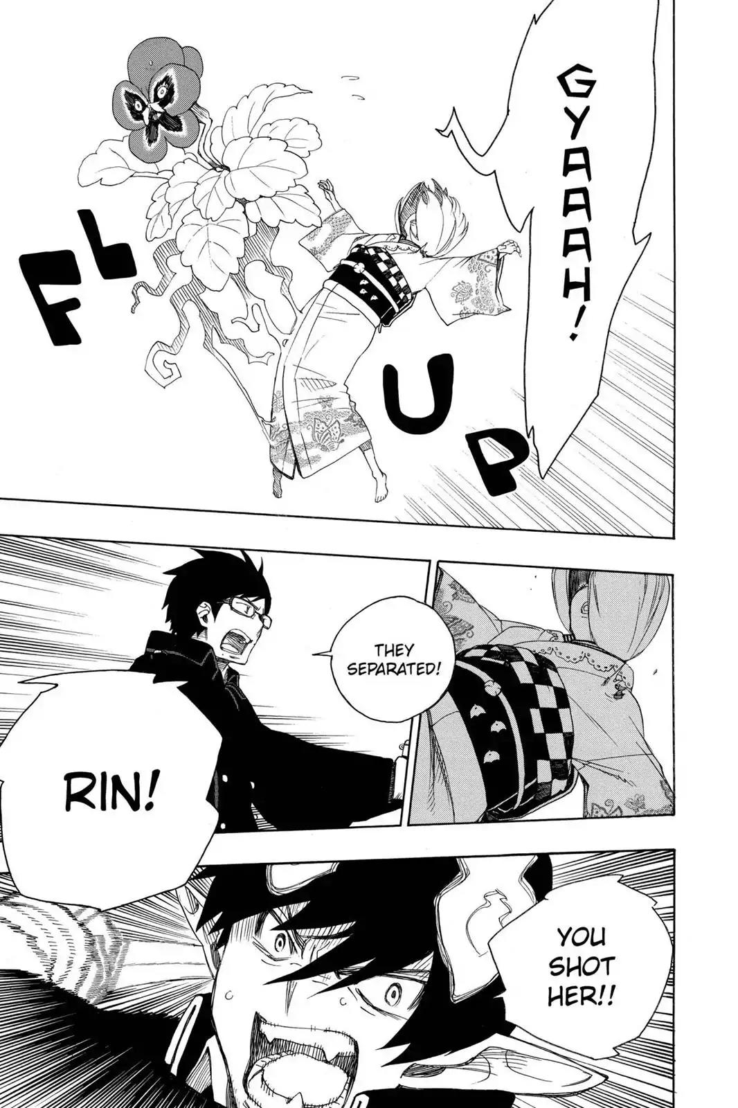 Ao no Exorcist Chapter 3 page 45 - Chapter 3: The Garden of Amahara