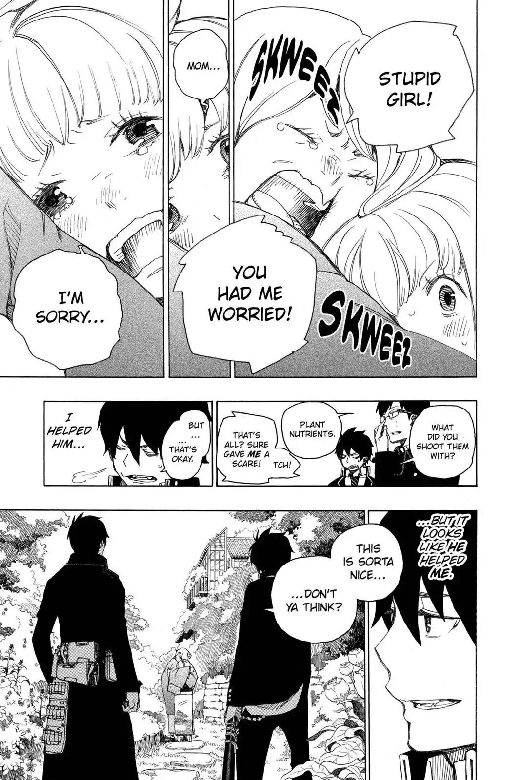 Ao no Exorcist Chapter 3 page 49 - Chapter 3: The Garden of Amahara