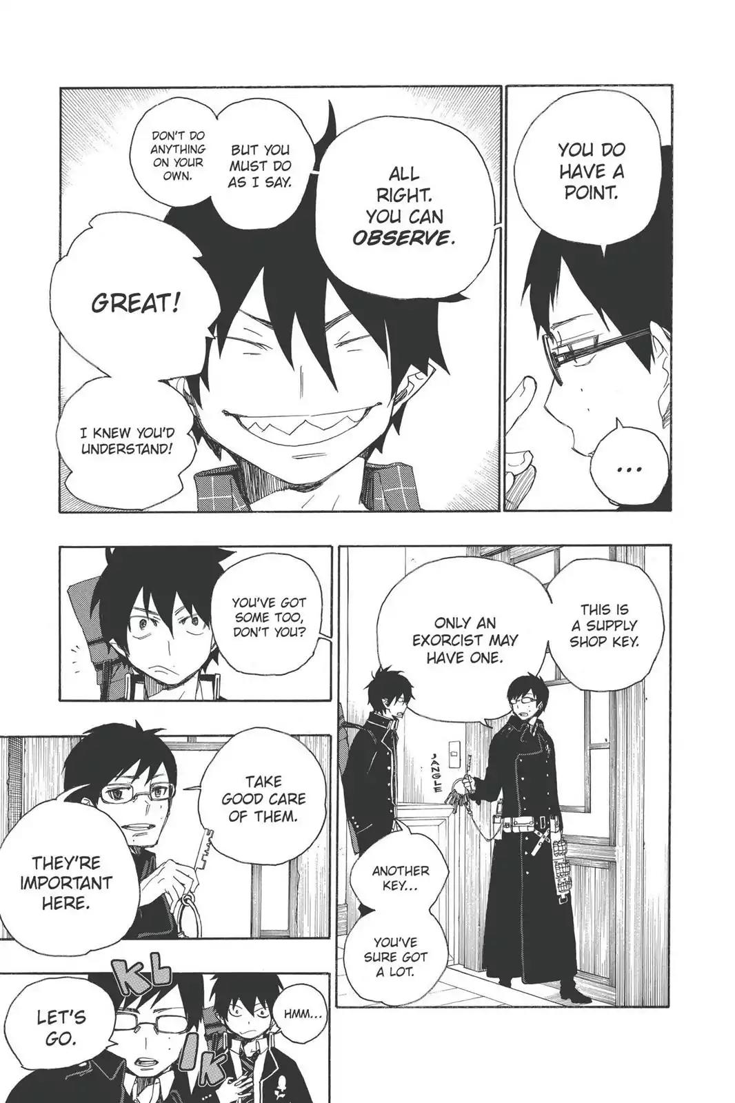 Ao no Exorcist Chapter 3 page 5 - Chapter 3: The Garden of Amahara
