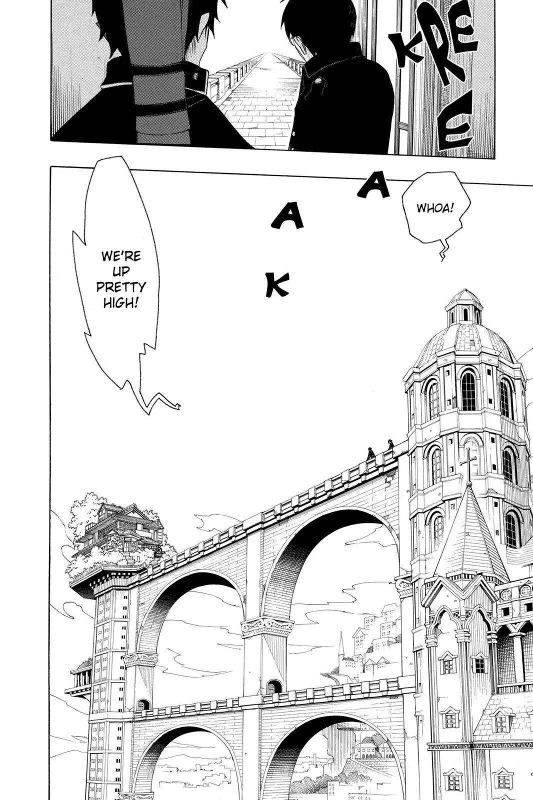 Ao no Exorcist Chapter 3 page 6 - Chapter 3: The Garden of Amahara