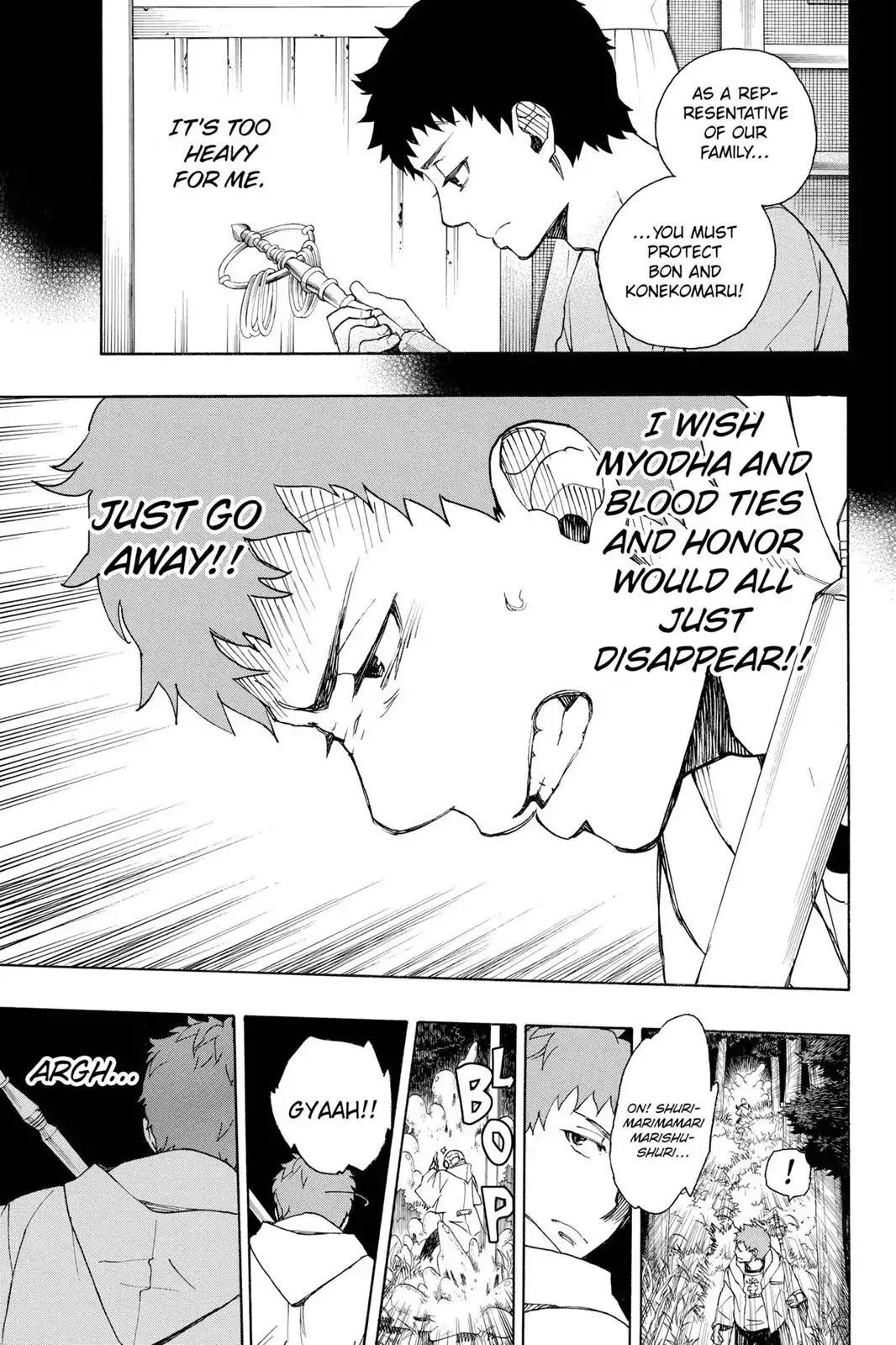 Ao no Exorcist Chapter 30 page 13 - Chapter 30: Fateful Occurrence