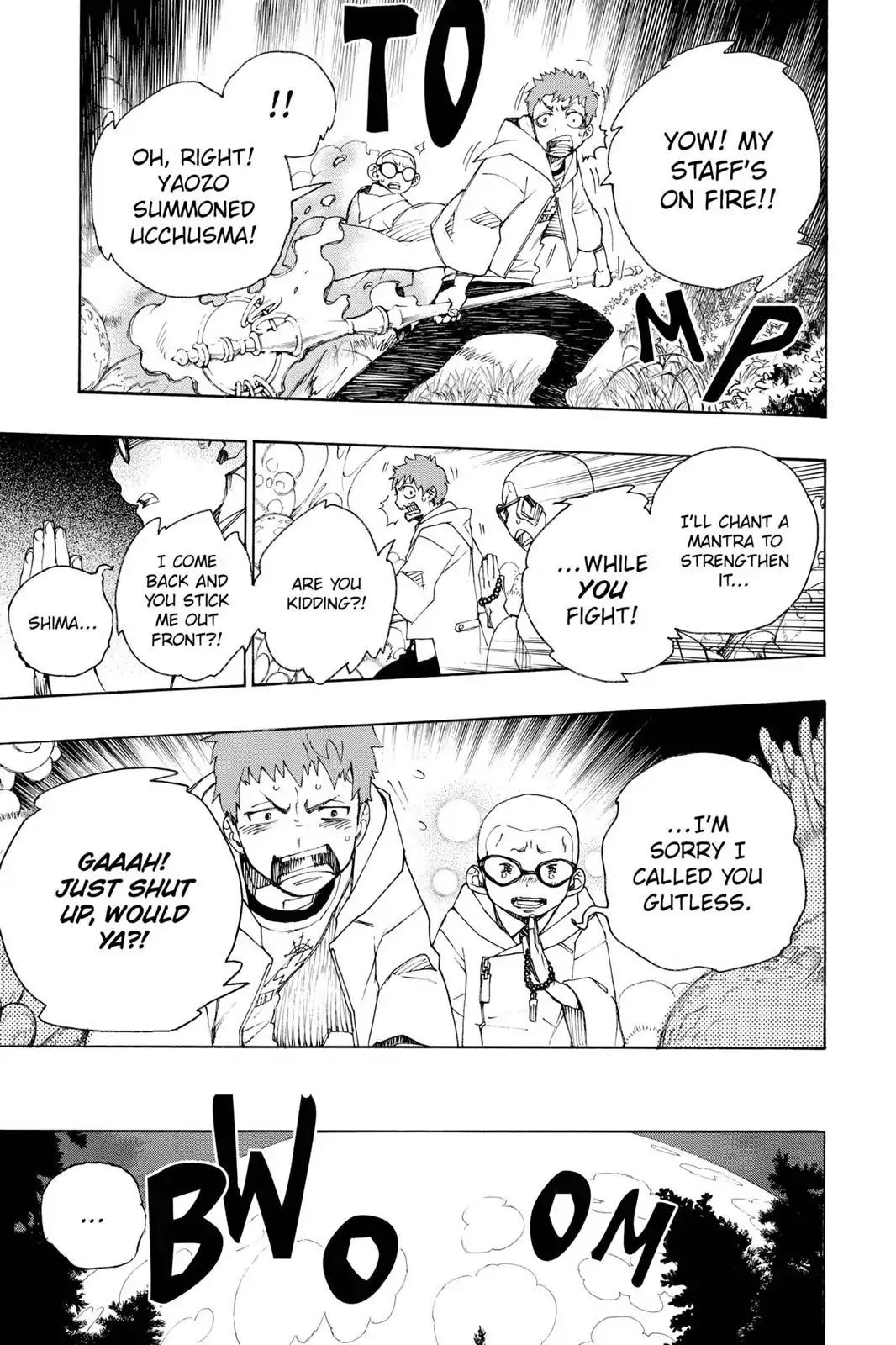 Ao no Exorcist Chapter 30 page 15 - Chapter 30: Fateful Occurrence