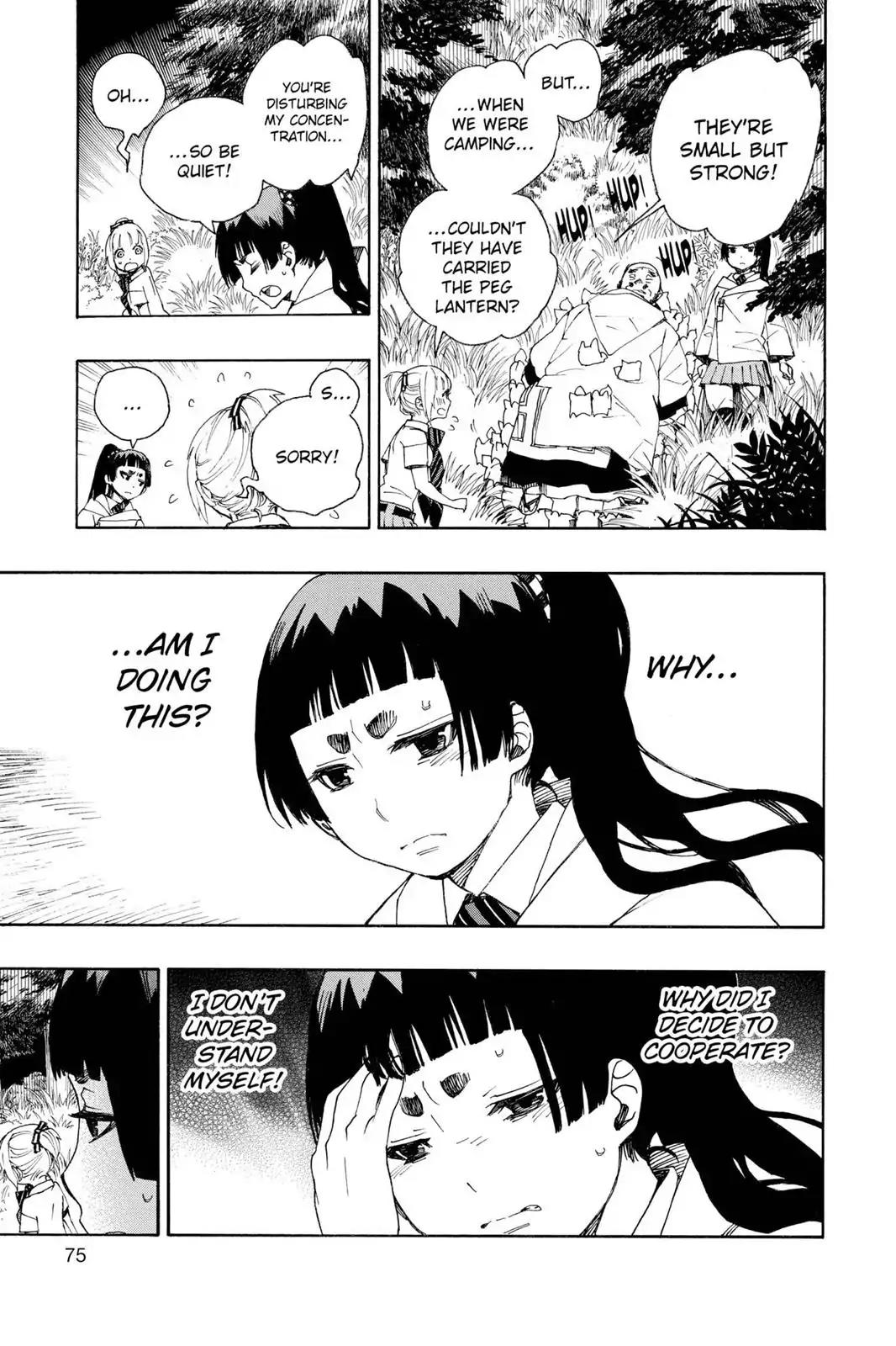 Ao no Exorcist Chapter 30 page 17 - Chapter 30: Fateful Occurrence