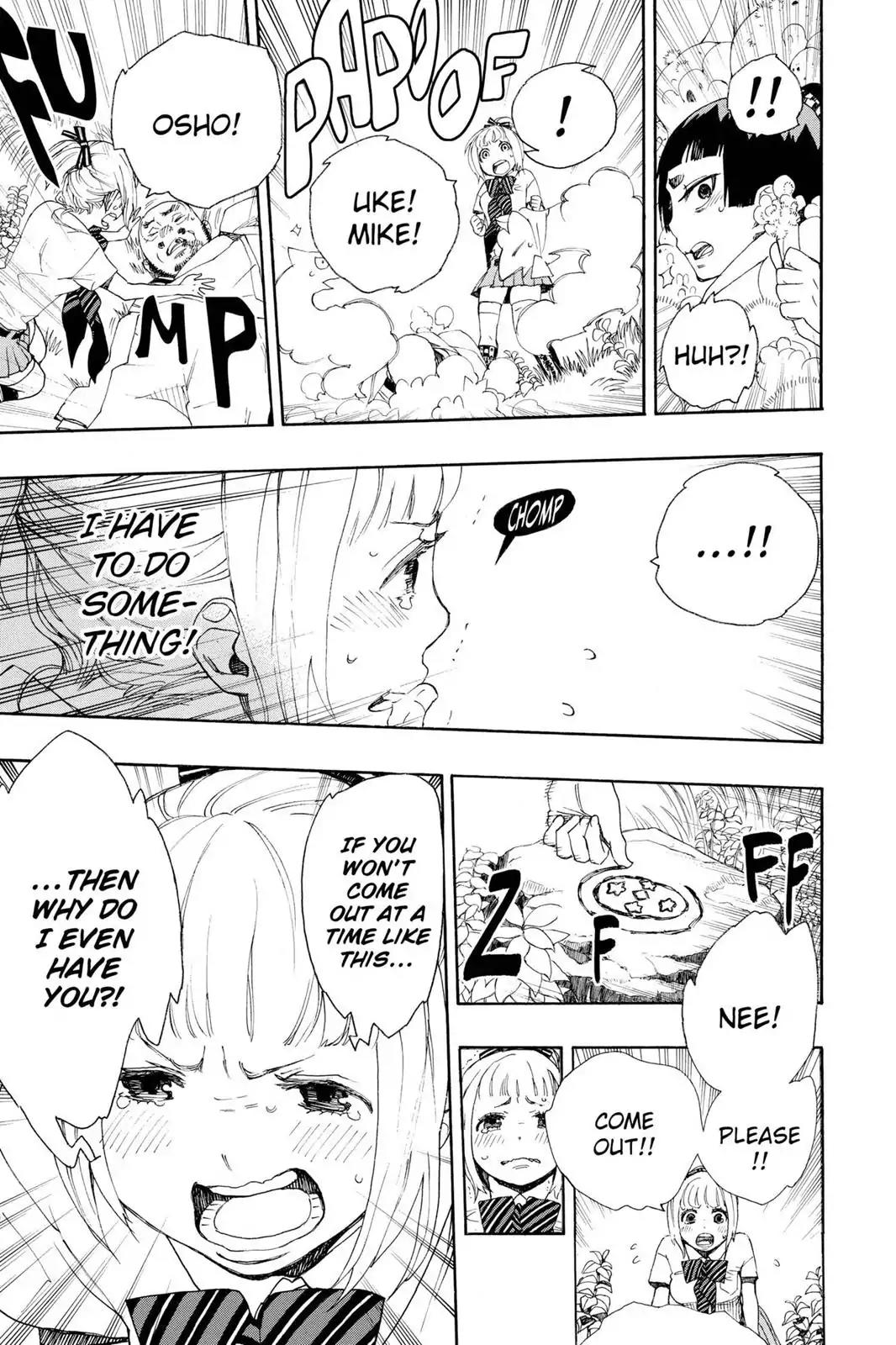 Ao no Exorcist Chapter 30 page 21 - Chapter 30: Fateful Occurrence