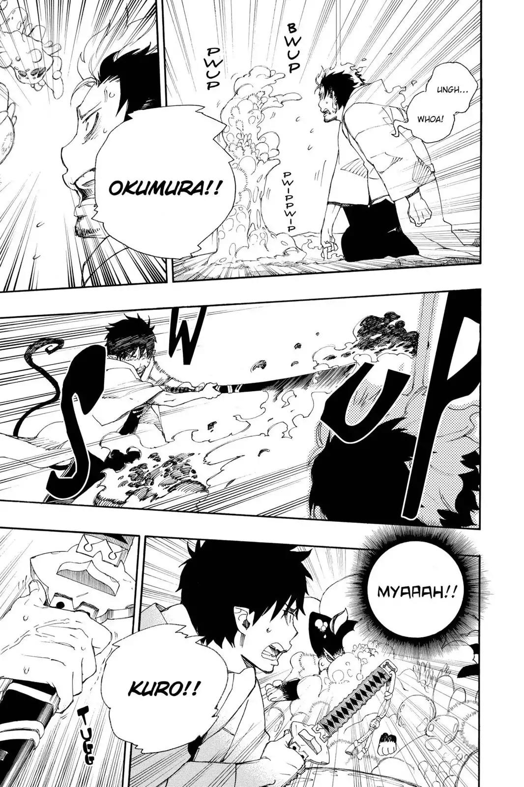 Ao no Exorcist Chapter 30 page 27 - Chapter 30: Fateful Occurrence