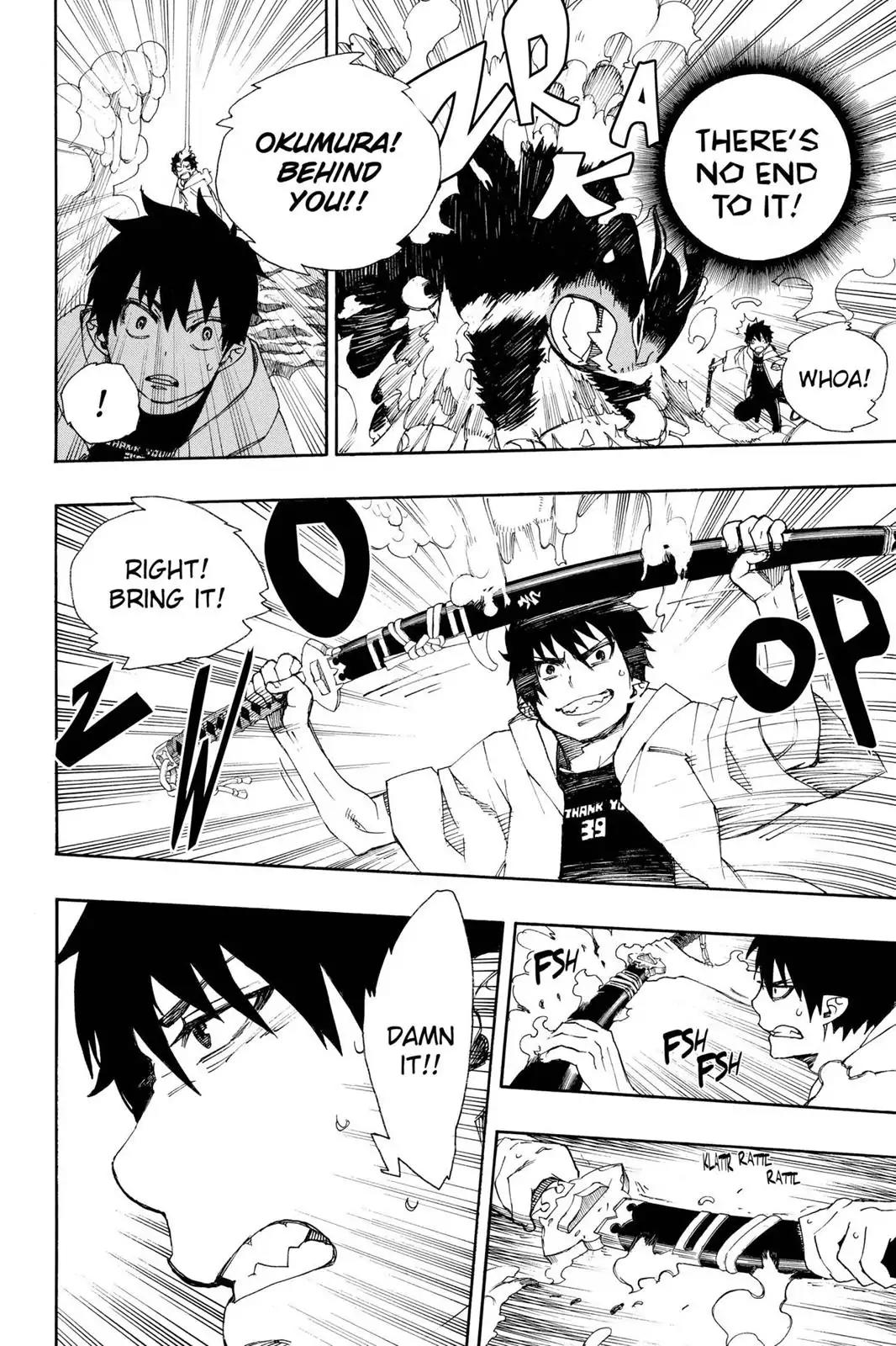 Ao no Exorcist Chapter 30 page 28 - Chapter 30: Fateful Occurrence