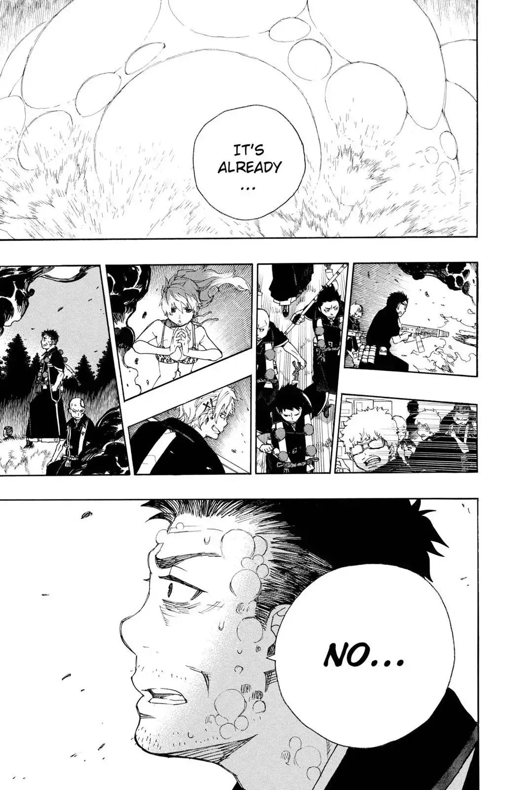 Ao no Exorcist Chapter 30 page 29 - Chapter 30: Fateful Occurrence