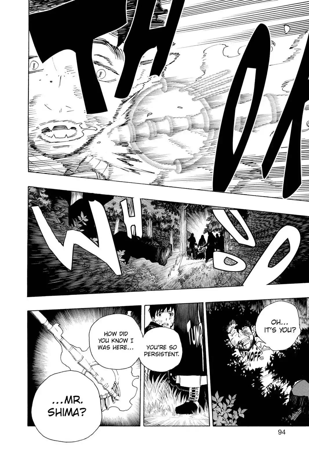 Ao no Exorcist Chapter 30 page 35 - Chapter 30: Fateful Occurrence