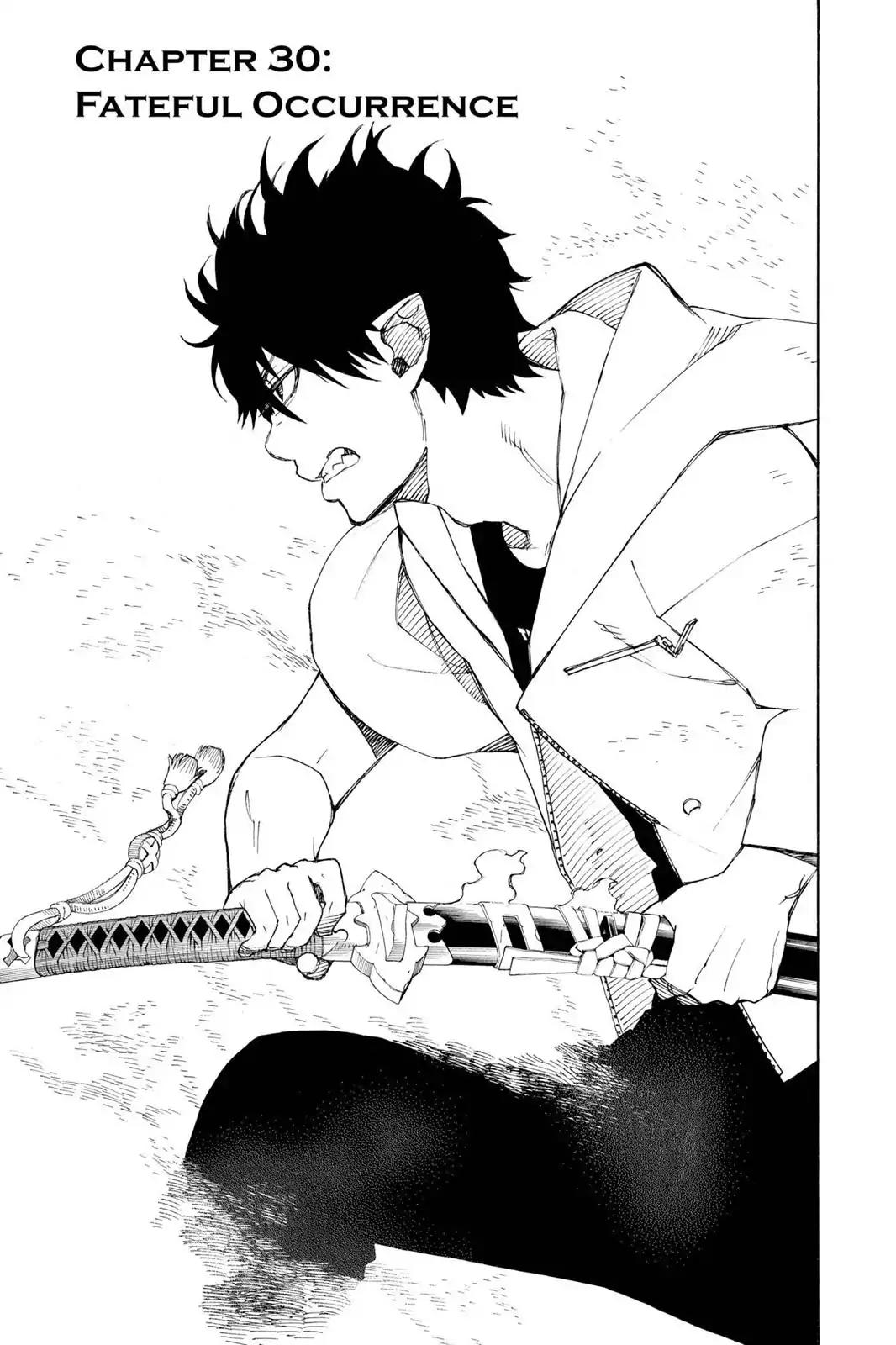 Ao no Exorcist Chapter 30 page 5 - Chapter 30: Fateful Occurrence