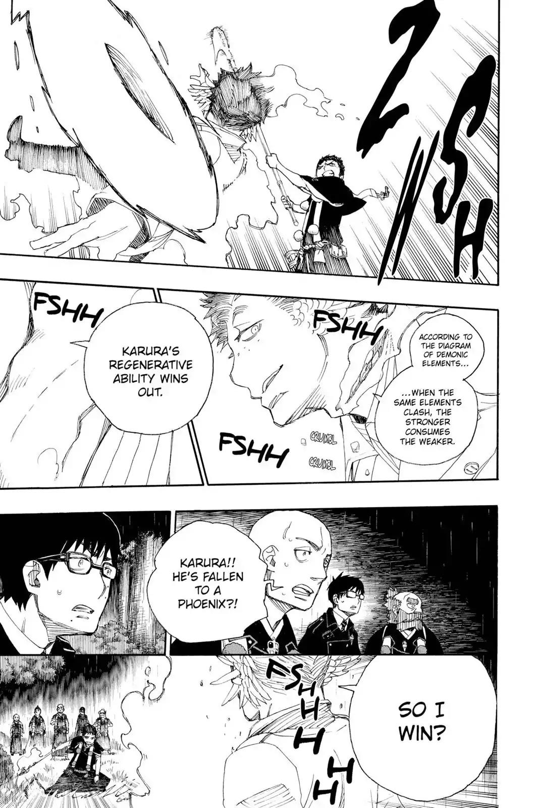 Ao no Exorcist Chapter 31 page 14 - Chapter 31: Death