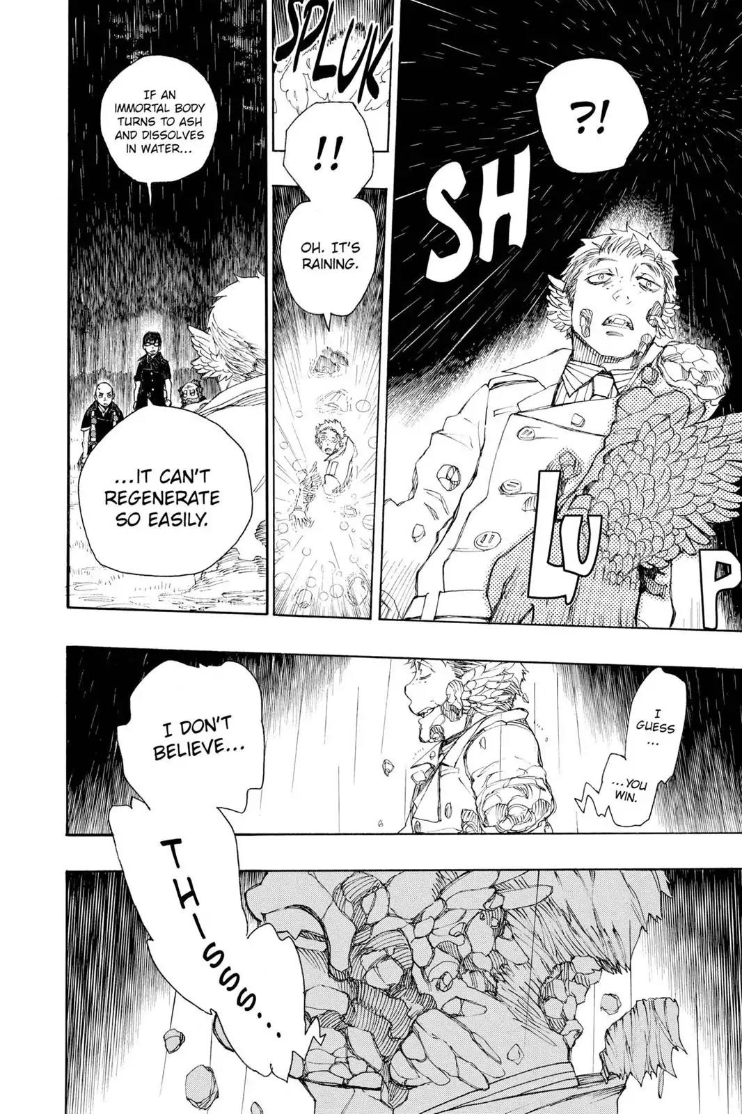 Ao no Exorcist Chapter 31 page 24 - Chapter 31: Death