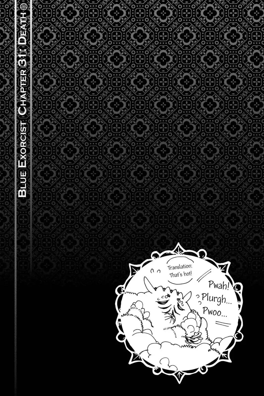 Ao no Exorcist Chapter 31 page 32 - Chapter 31: Death