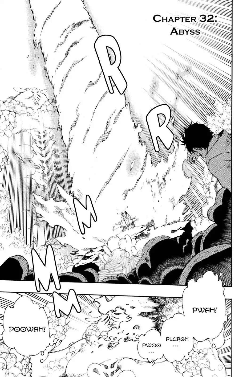 Ao no Exorcist Chapter 32 page 1 - Chapter 32: Abyss