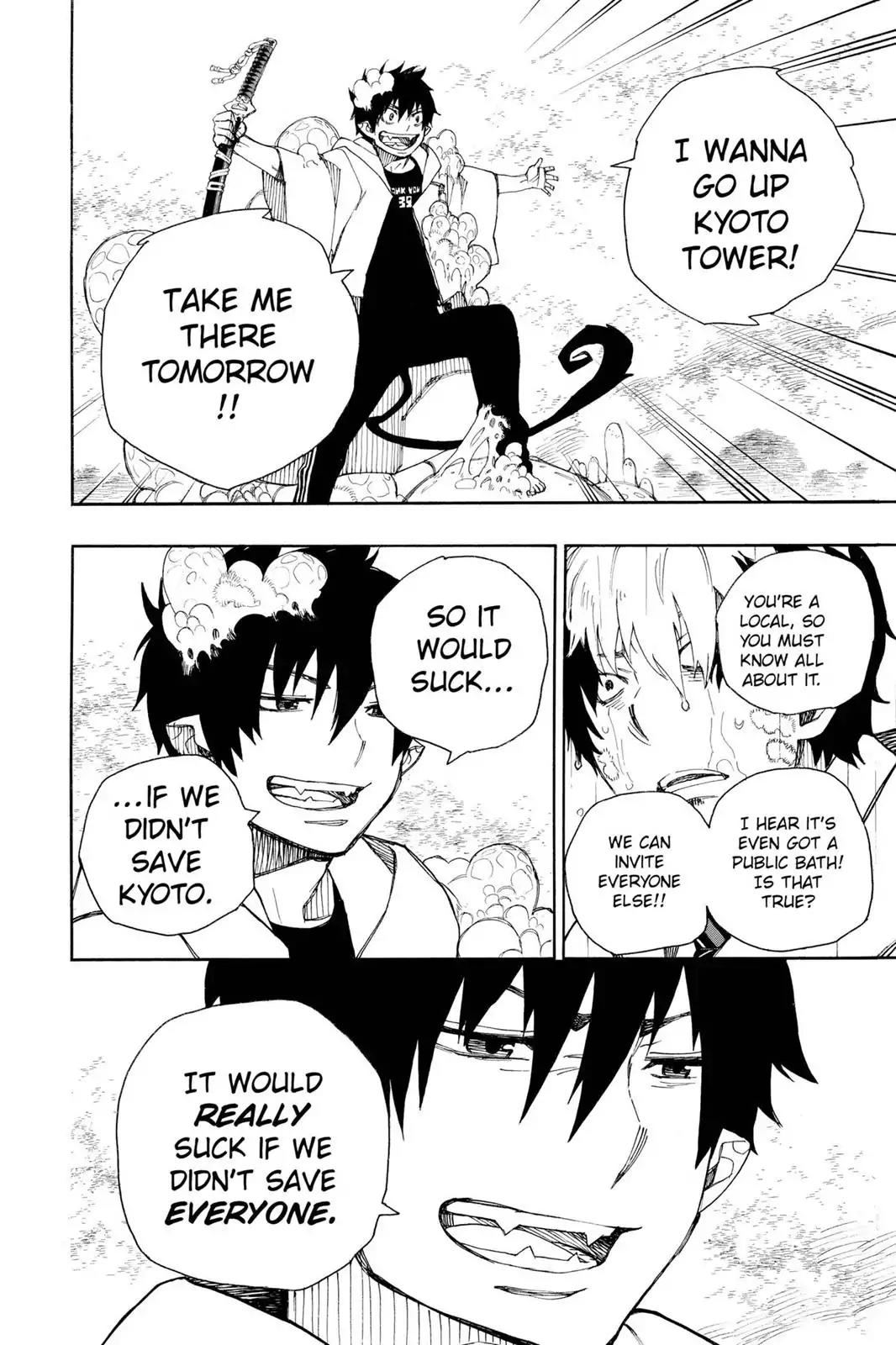 Ao no Exorcist Chapter 32 page 10 - Chapter 32: Abyss