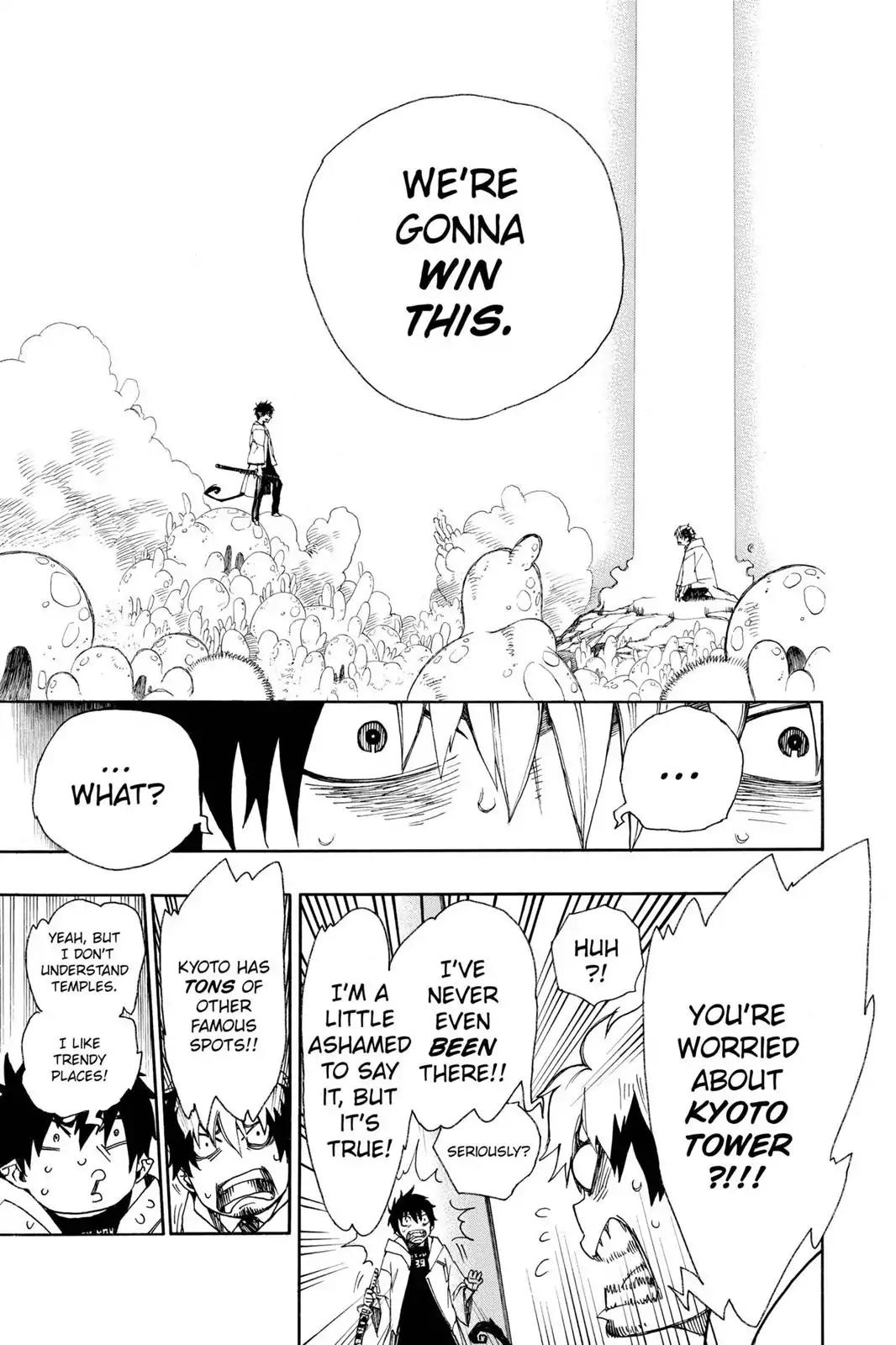 Ao no Exorcist Chapter 32 page 11 - Chapter 32: Abyss