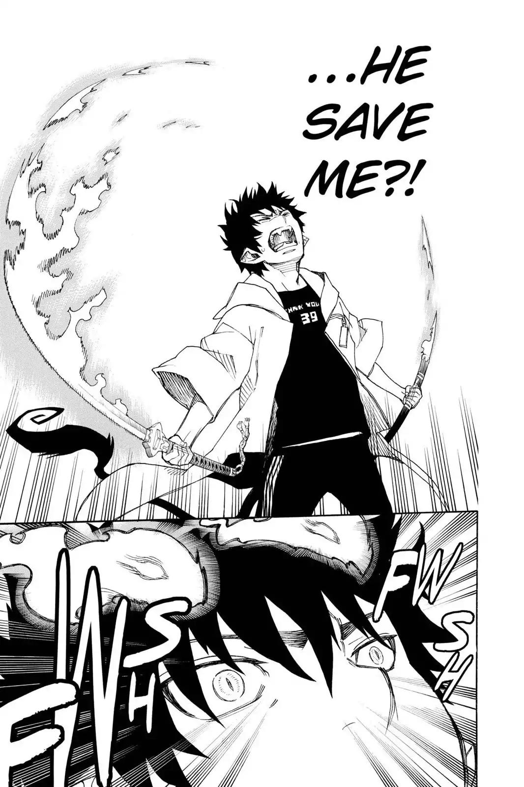 Ao no Exorcist Chapter 32 page 17 - Chapter 32: Abyss