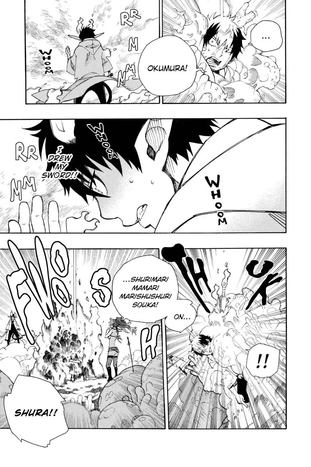 Ao no Exorcist Chapter 32 page 21 - Chapter 32: Abyss