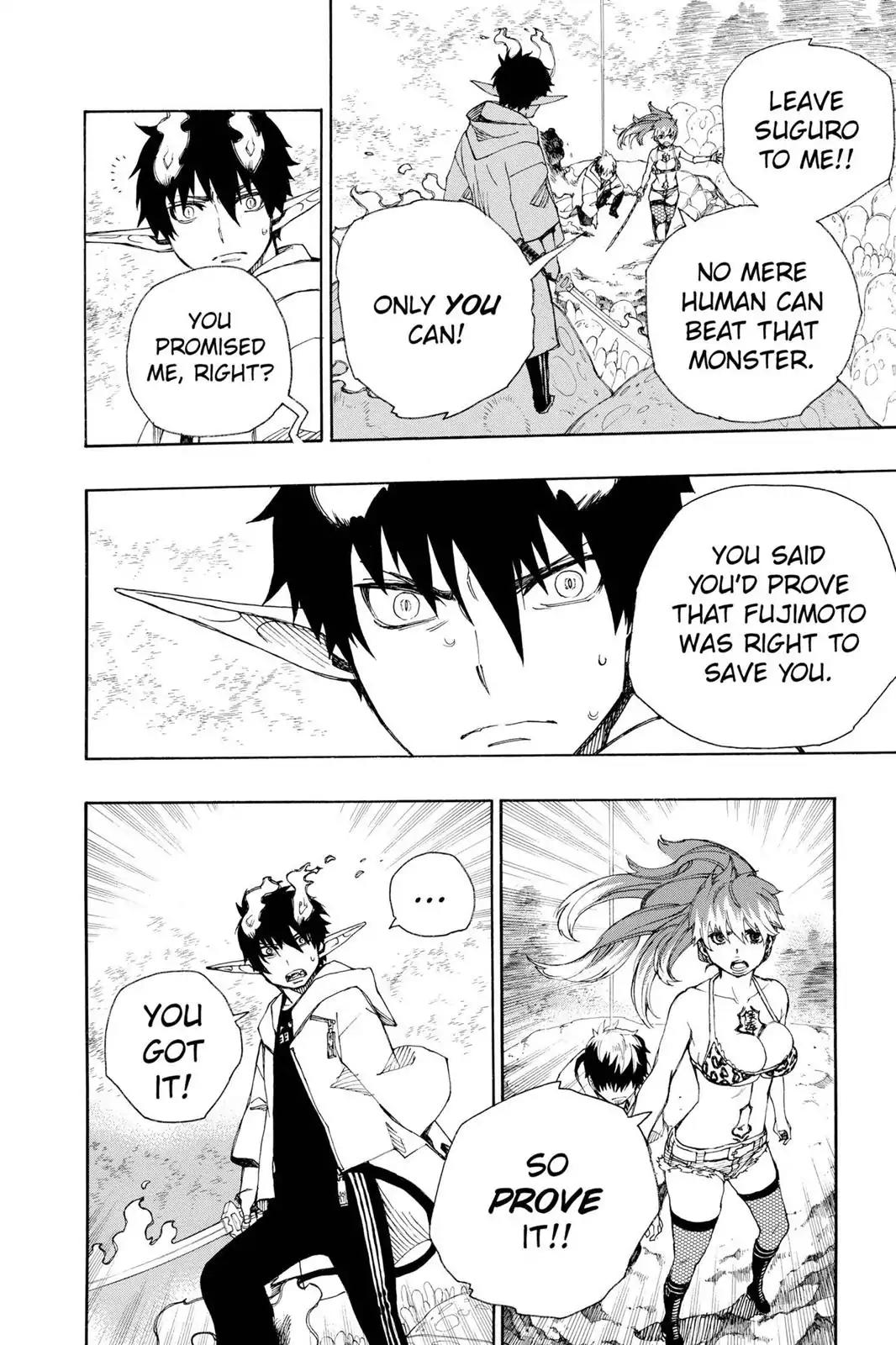 Ao no Exorcist Chapter 32 page 22 - Chapter 32: Abyss