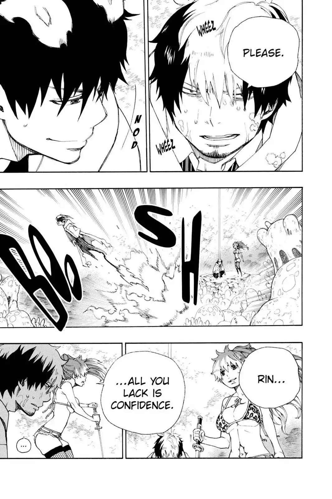 Ao no Exorcist Chapter 32 page 23 - Chapter 32: Abyss