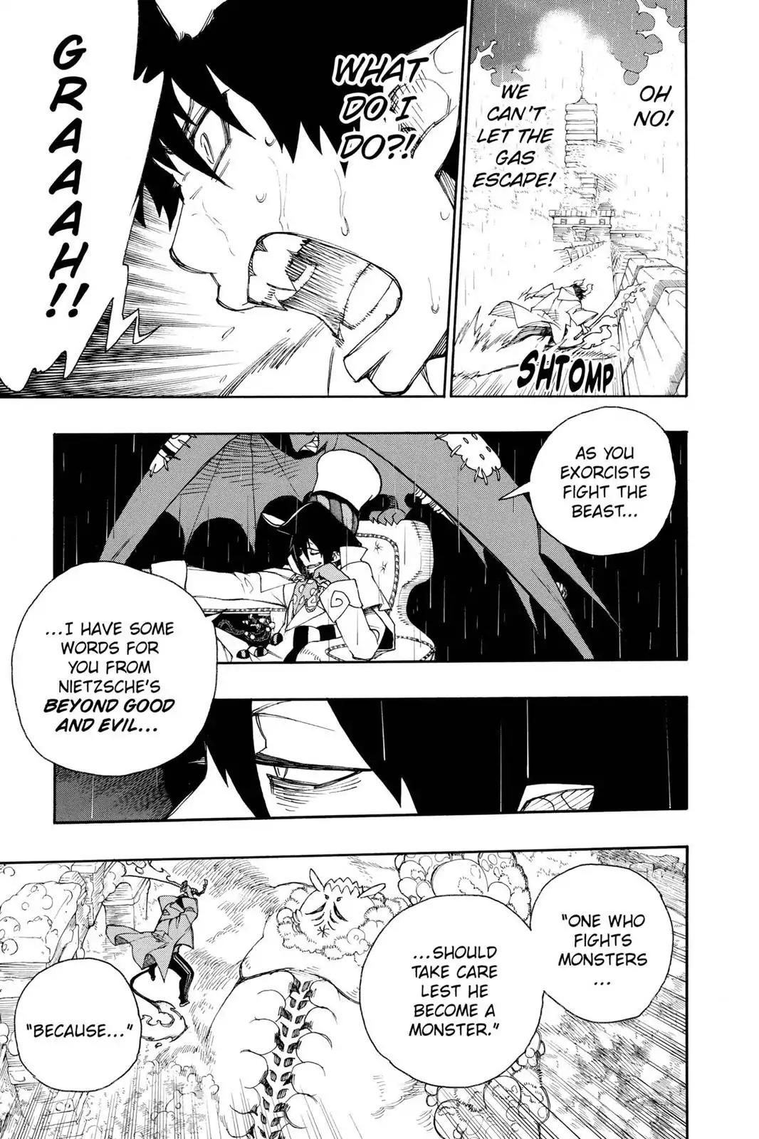 Ao no Exorcist Chapter 32 page 29 - Chapter 32: Abyss