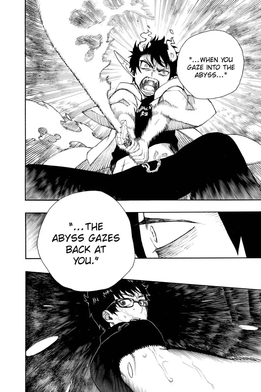 Ao no Exorcist Chapter 32 page 30 - Chapter 32: Abyss