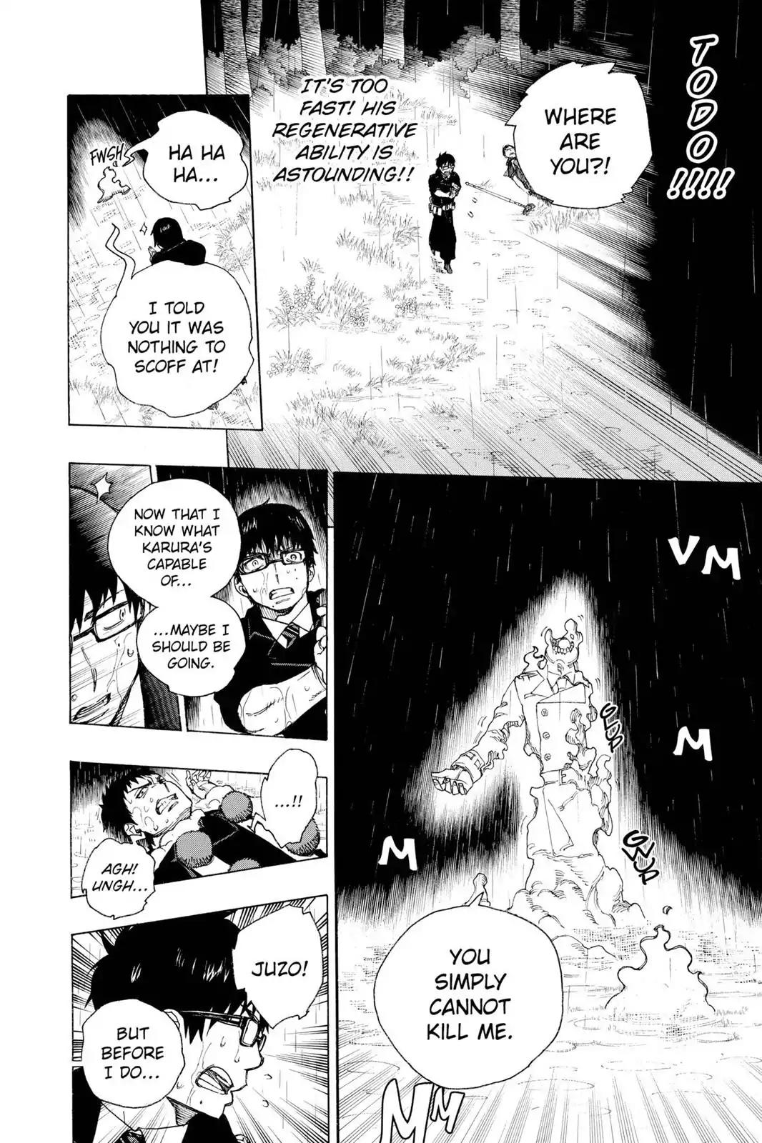 Ao no Exorcist Chapter 32 page 32 - Chapter 32: Abyss