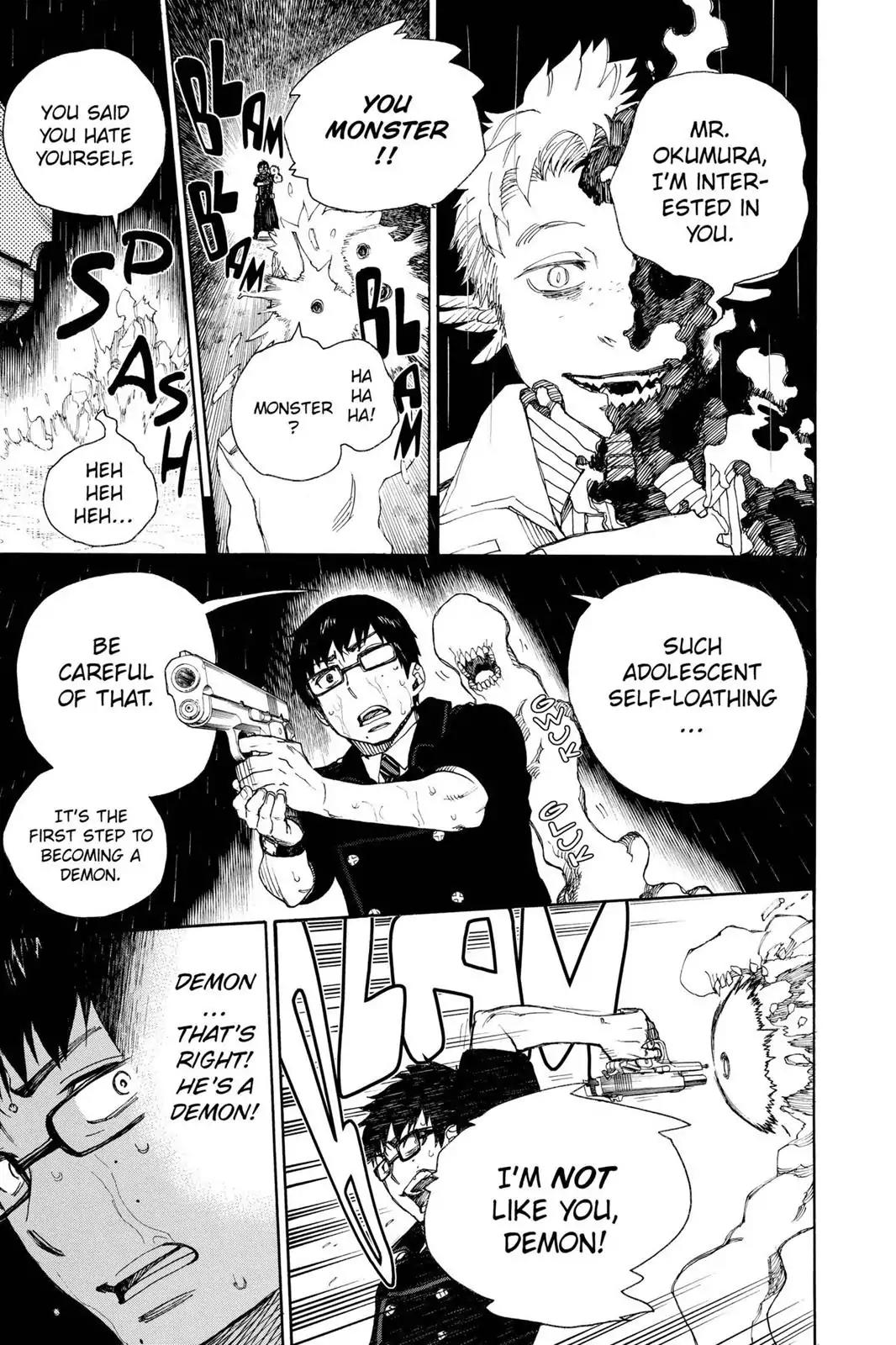 Ao no Exorcist Chapter 32 page 33 - Chapter 32: Abyss