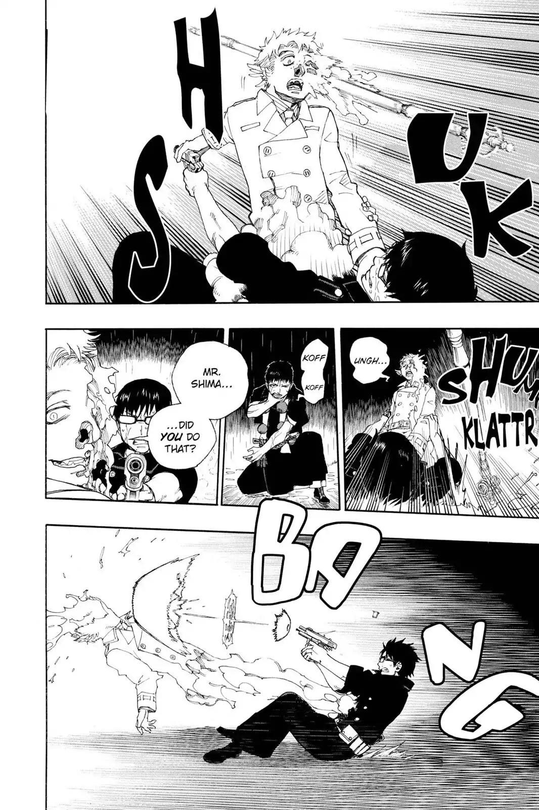 Ao no Exorcist Chapter 32 page 36 - Chapter 32: Abyss