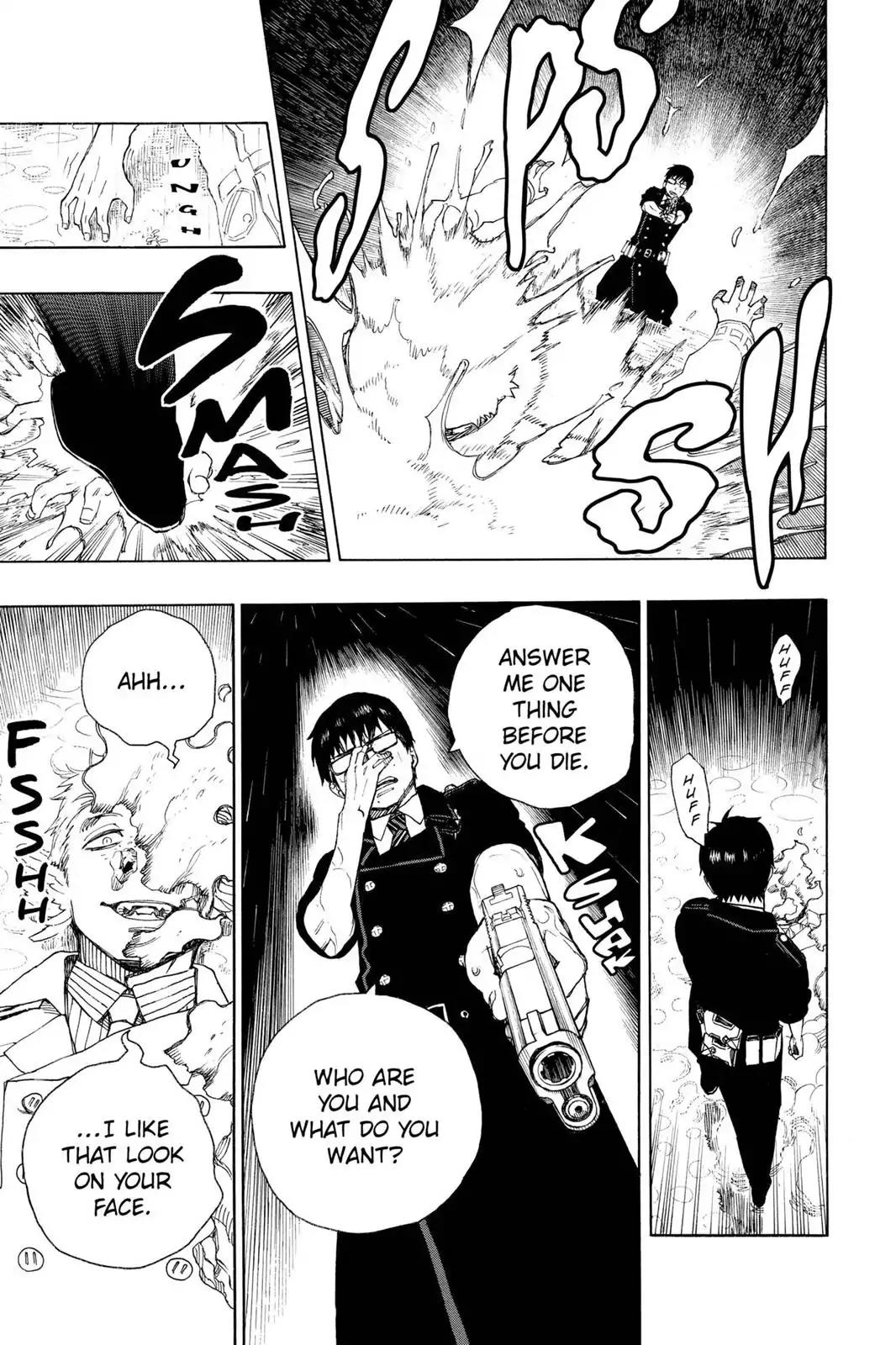 Ao no Exorcist Chapter 32 page 37 - Chapter 32: Abyss