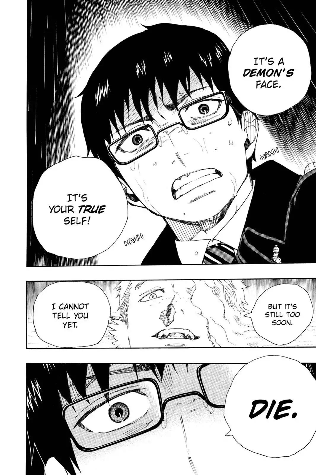 Ao no Exorcist Chapter 32 page 38 - Chapter 32: Abyss