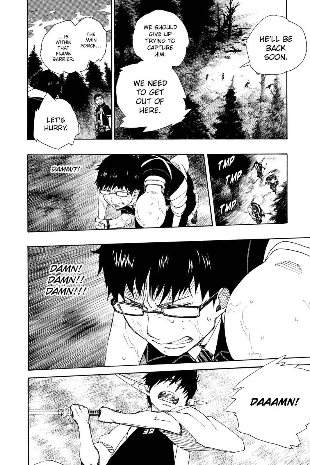 Ao no Exorcist Chapter 32 page 40 - Chapter 32: Abyss