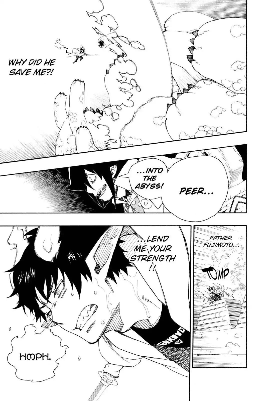 Ao no Exorcist Chapter 32 page 41 - Chapter 32: Abyss