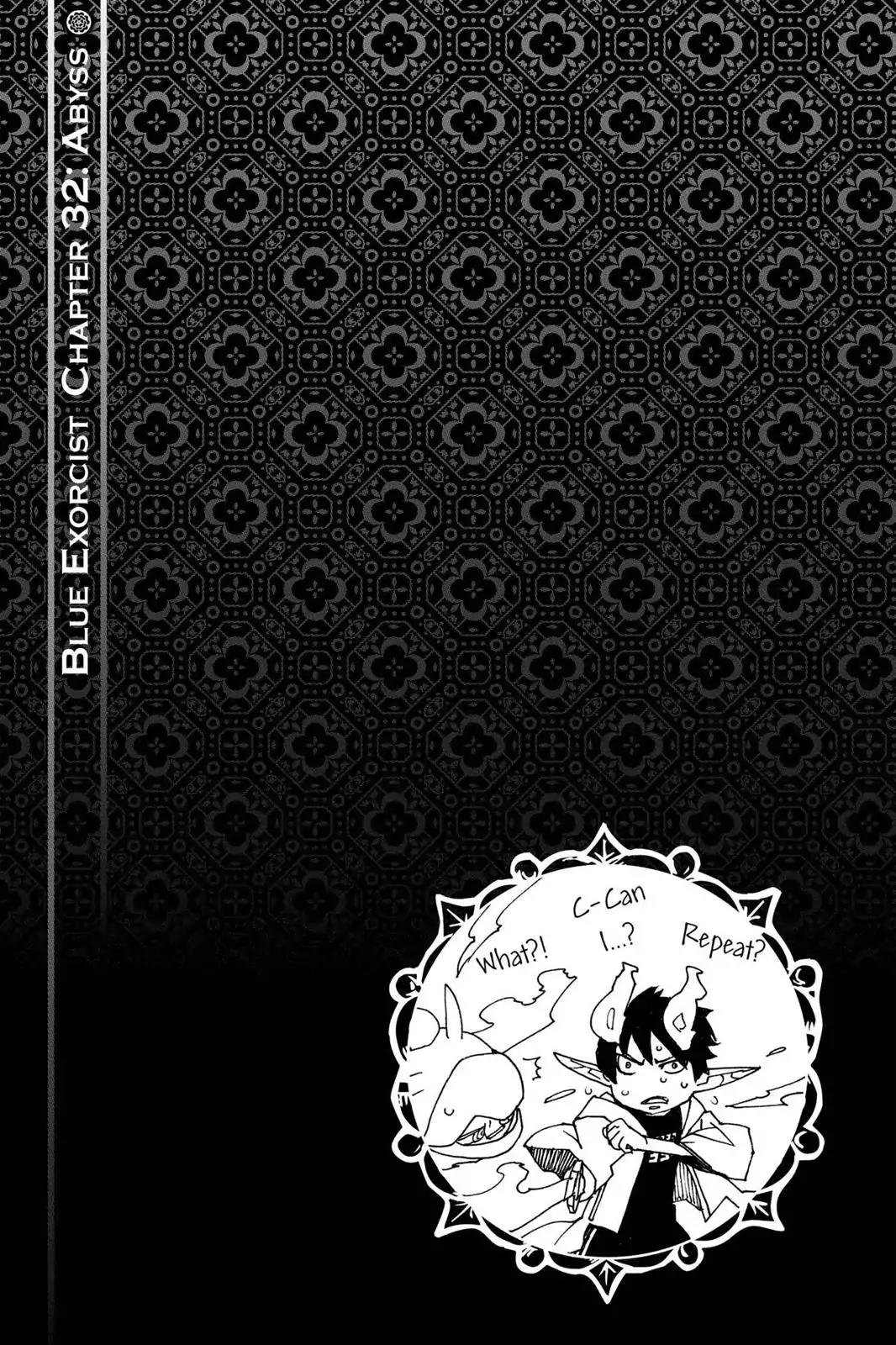 Ao no Exorcist Chapter 32 page 45 - Chapter 32: Abyss