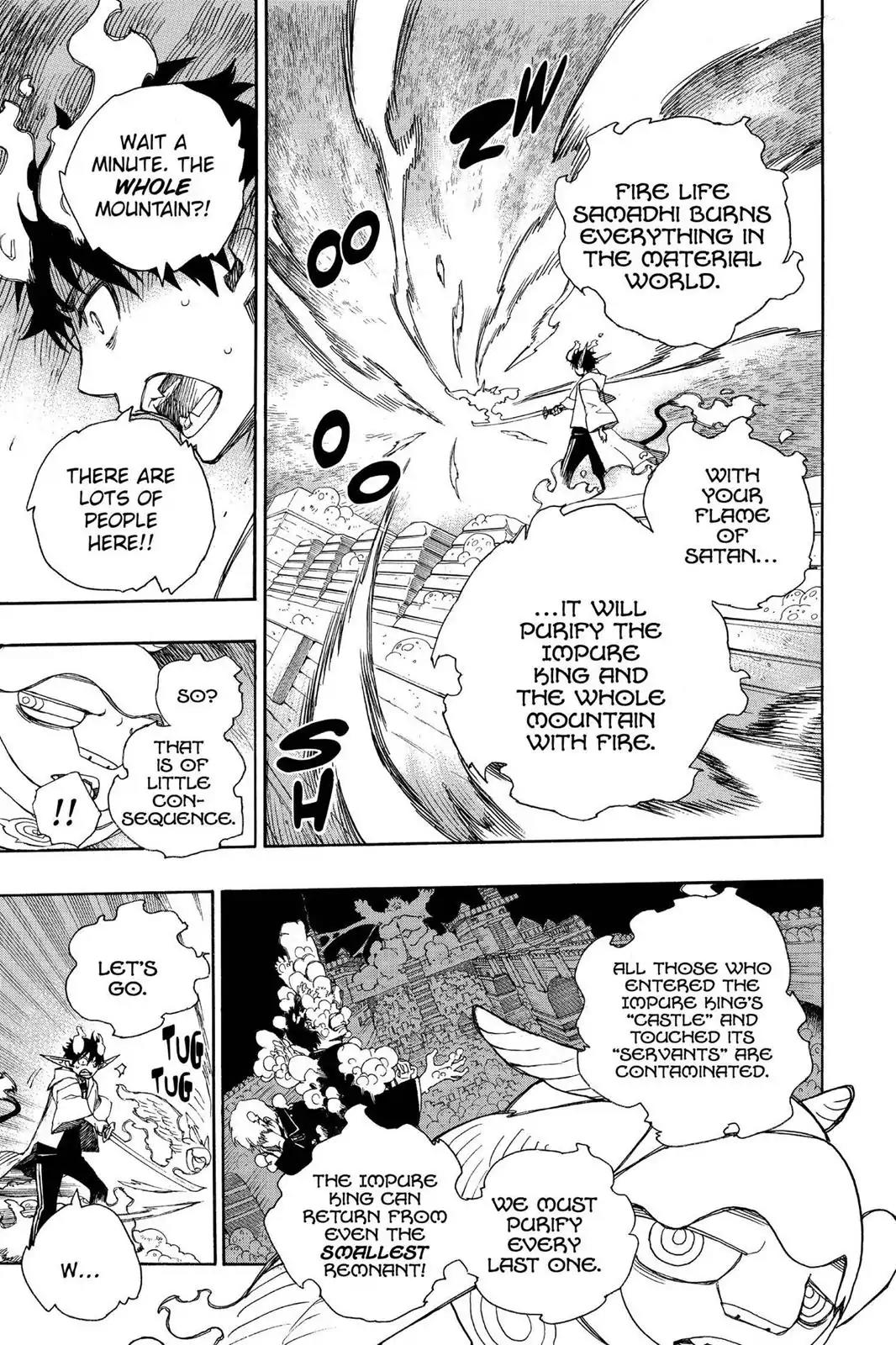 Ao no Exorcist Chapter 33 page 10 - Chapter 33: Obliterate