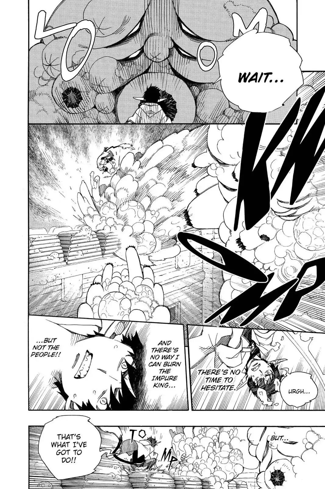 Ao no Exorcist Chapter 33 page 11 - Chapter 33: Obliterate