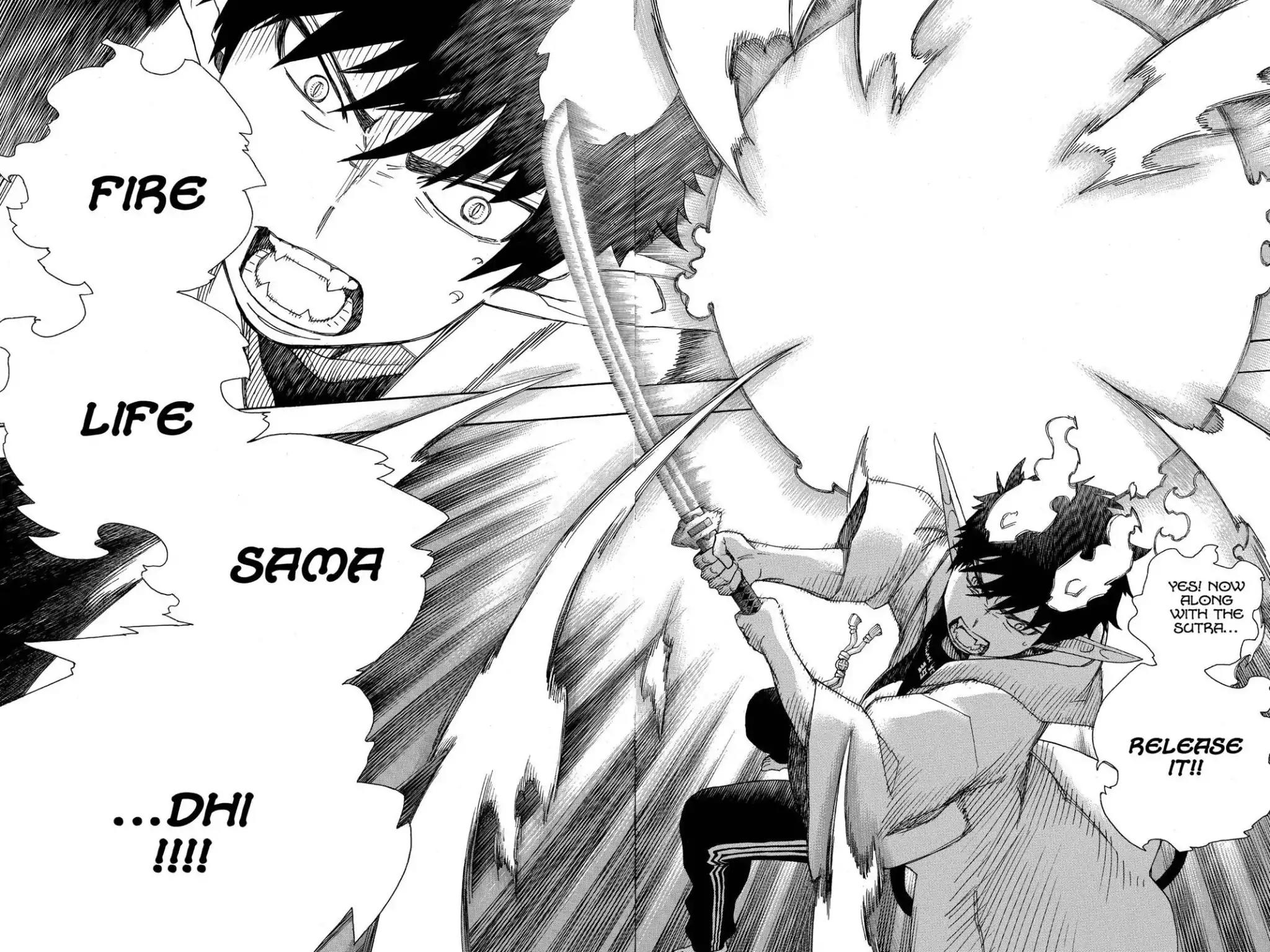 Ao no Exorcist Chapter 33 page 13 - Chapter 33: Obliterate